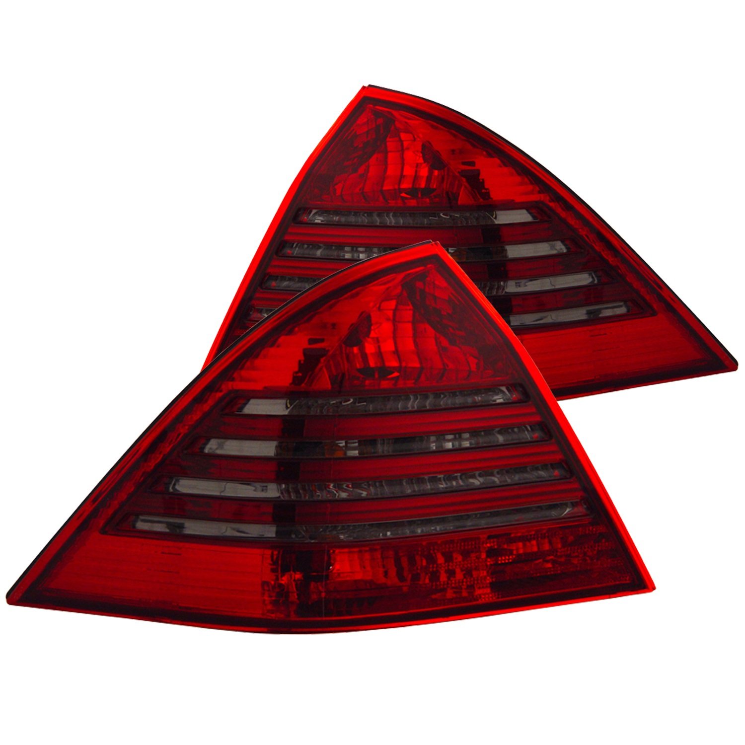 Amazon.com: Anzo USA 221151 Mercedes-Benz Red/Smoke Tail Light